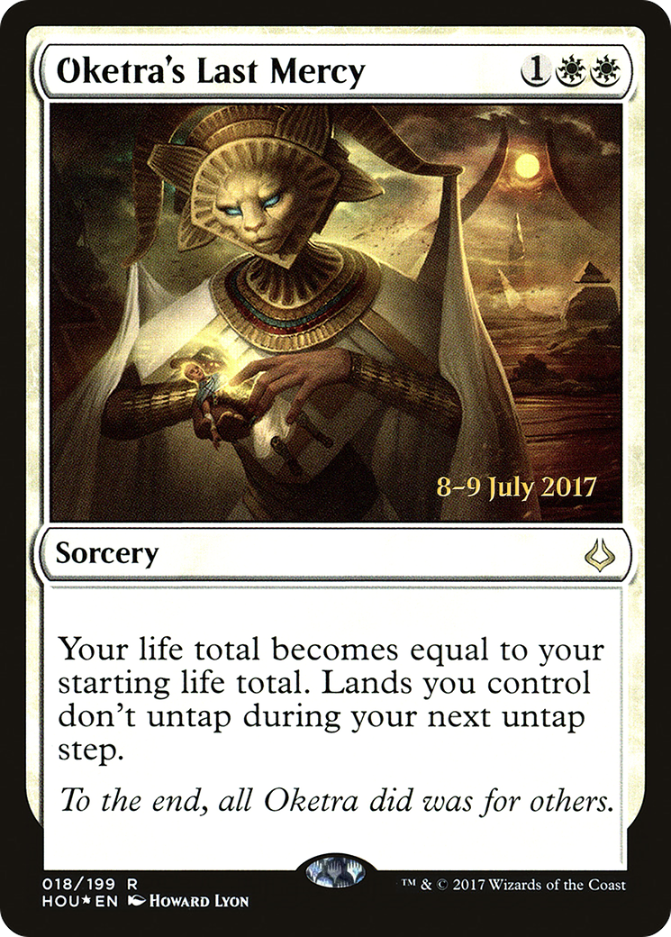 Oketra's Last Mercy [Hour of Devastation Prerelease Promos]-1