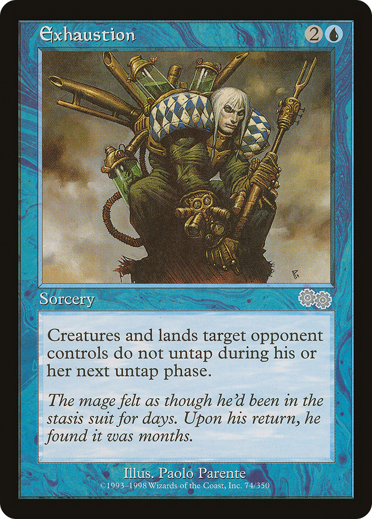 Exhaustion [Urza's Saga]-1