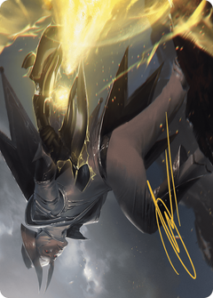 Ruthless Lawbringer // Ruthless Lawbringer (AOTJ-032) - Outlaws of Thunder Junction Art Series (Borderless)-1