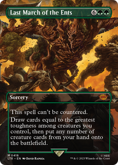Last March of the Ents (Borderless Alternate Art) [The Lord of the Rings: Tales of Middle-Earth]-1
