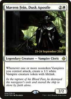 Mavren Fein, Dusk Apostle [Ixalan Prerelease Promos]-1