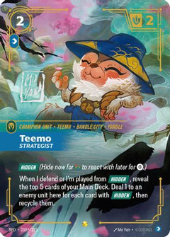 Teemo - Strategist (Signature) (230*/221) - Spiritforged Foil-1