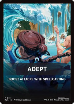 Adept Theme Card [Avatar: The Last Airbender Tokens]-1
