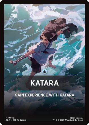 Katara Theme Card [Avatar: The Last Airbender Tokens]-1