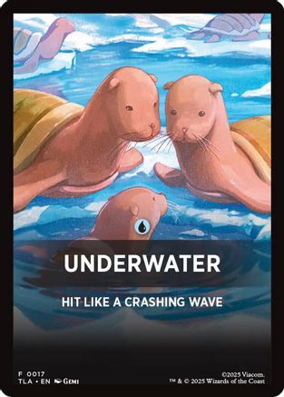 Underwater Theme Card (TLA-017) - Avatar: The Last Airbender-1