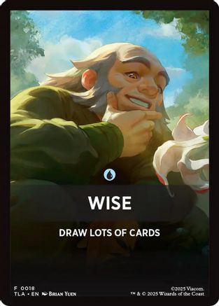 Wise Theme Card (TLA-018) - Avatar: The Last Airbender-1