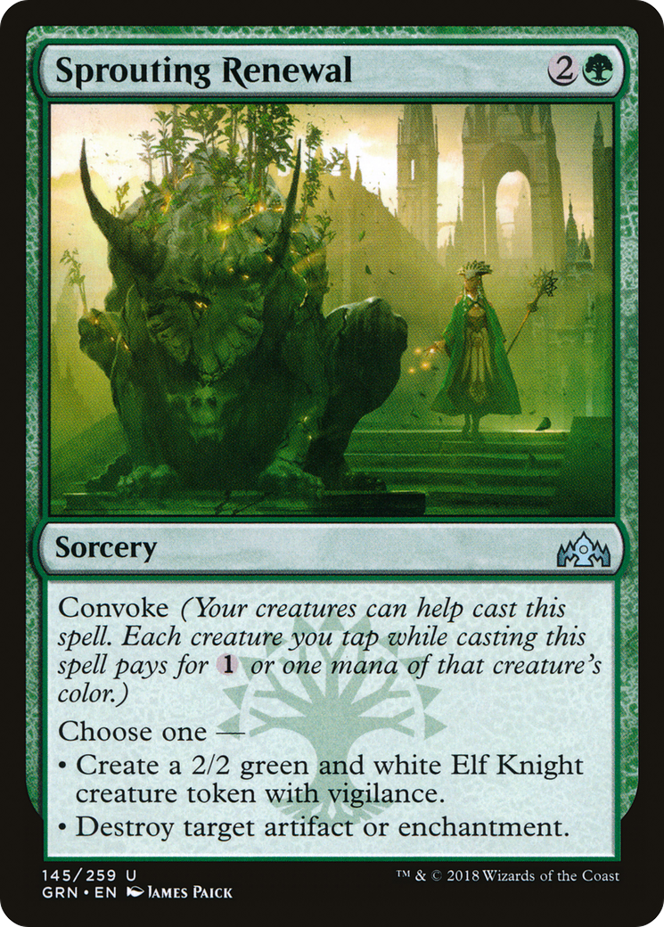 Sprouting Renewal [Guilds of Ravnica]-1