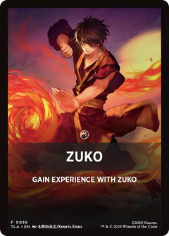 Zuko Theme Card [Avatar: The Last Airbender Tokens]-1