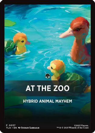 At The Zoo Theme Card [Avatar: The Last Airbender Tokens]-1