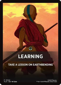 Learning Theme Card [Avatar: The Last Airbender Tokens]-1