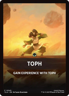 Toph Theme Card [Avatar: The Last Airbender Tokens]-1