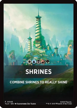 Shrines Theme Card [Avatar: The Last Airbender Tokens]-1