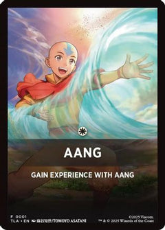 Aang Theme Card [Avatar: The Last Airbender Tokens]-1