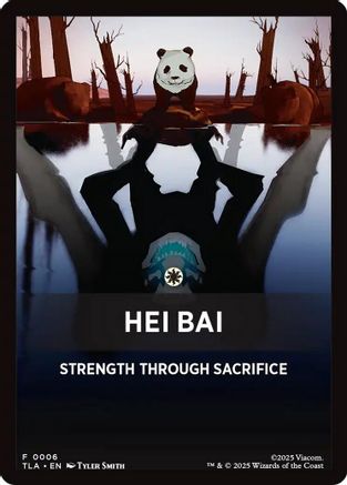 Hei Bai Theme Card [Avatar: The Last Airbender Tokens]-1