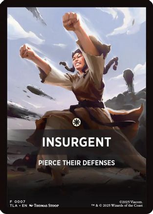 Insurgent Theme Card [Avatar: The Last Airbender Tokens]-1