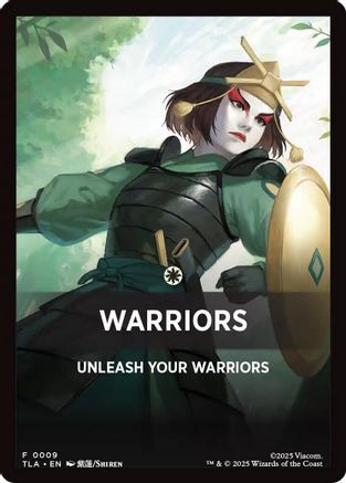Warriors Theme Card (TLA-009) - Avatar: The Last Airbender-1