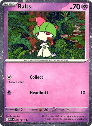 Ralts (058/132) (Cosmos Holo) [Miscellaneous Cards]-1