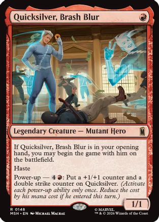 Quicksilver, Brash Blur [Marvel Super Heroes]-1