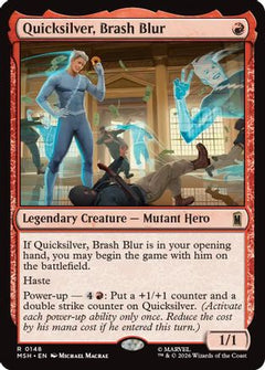 Quicksilver, Brash Blur [Marvel Super Heroes]-1