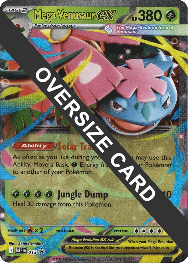 Mega Venusaur ex (013) (Jumbo) [Mega Evolution Promo]-1