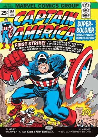 Captain America, Super-Soldier (Borderless) [Marvel Super Heroes]-1