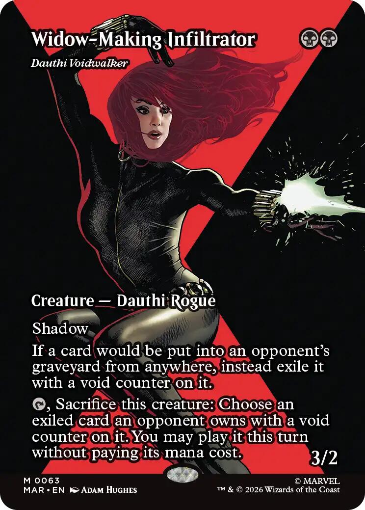 Widow-Making Infiltrator - Dauthi Voidwalker (Borderless) [Marvel Universe: Eternal-Legal]-1