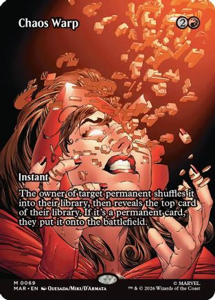 Chaos Warp (Borderless) [Marvel Universe: Eternal-Legal]-1