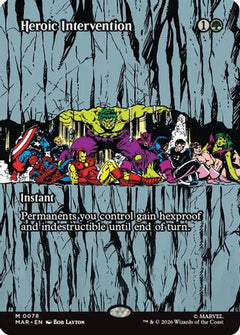 Heroic Intervention (0078) (Borderless) [Marvel Universe: Eternal-Legal]-1