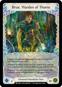 Briar, Warden of Thorns [HER050] (Promo)  Rainbow Foil-1
