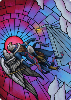 Balmor, Battlemage Captain // Balmor, Battlemage Captain (ADMU-069) - Dominaria United Art Series (Borderless) Foil-1