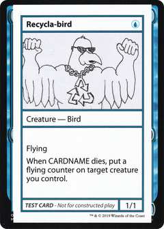 Recycla-bird (2021 Edition) [Mystery Booster Playtest Cards]-1