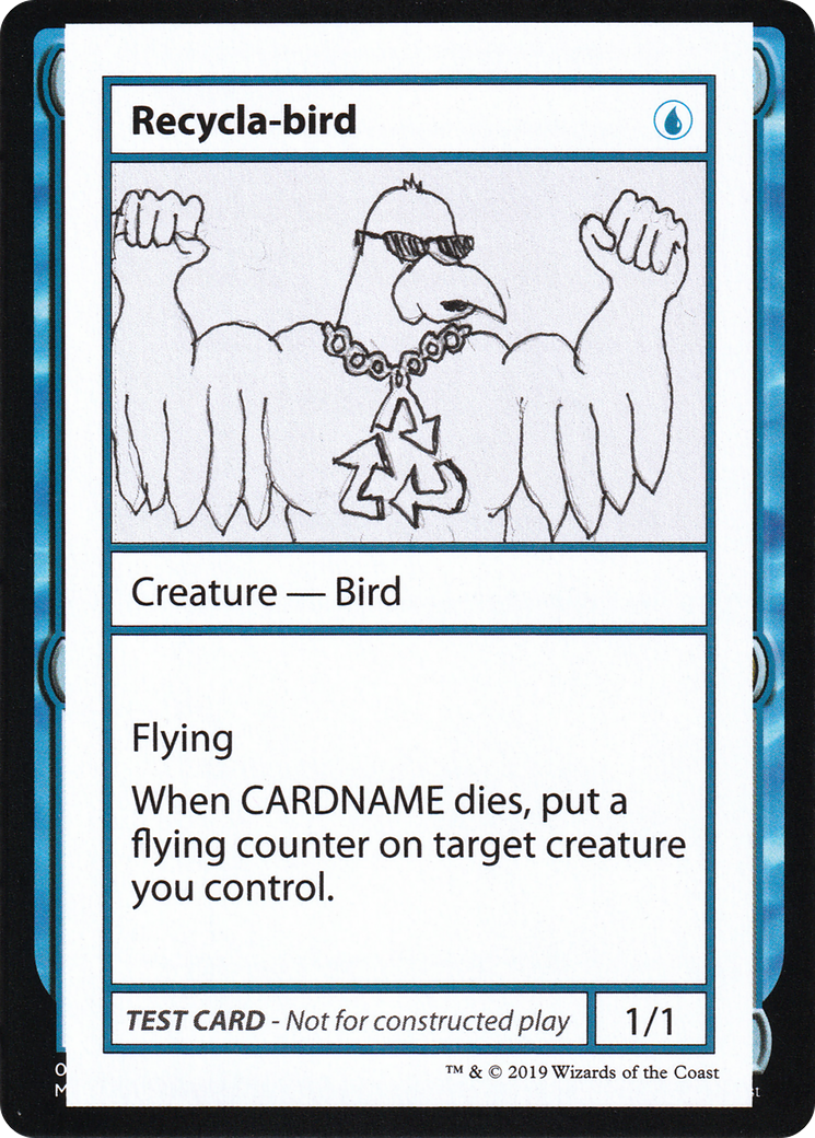 Recycla-bird (2021 Edition) [Mystery Booster Playtest Cards]-1