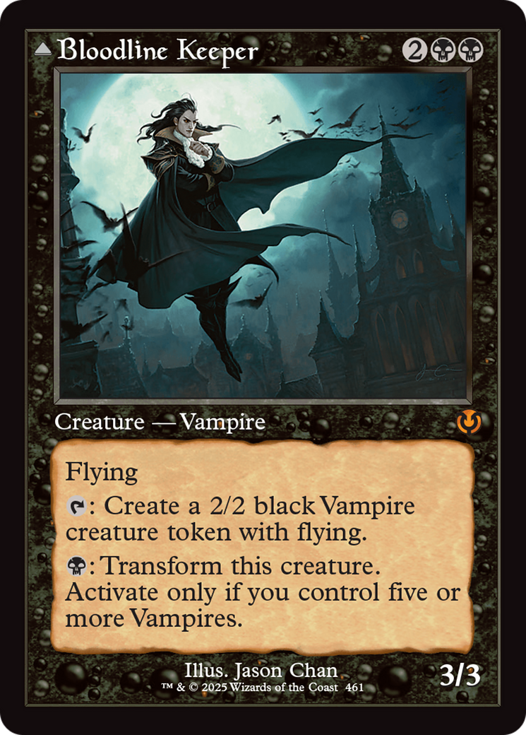Bloodline Keeper // Lord of Lineage (Retro Frame) [Innistrad Remastered]-3