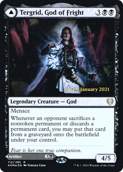 Tergrid, God of Fright // Tergrid's Lantern [Kaldheim Prerelease Promos]-3