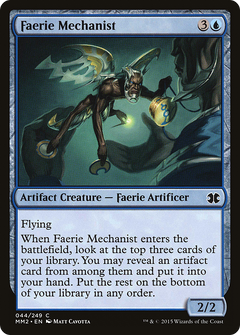 Faerie Mechanist [Modern Masters 2015]-1