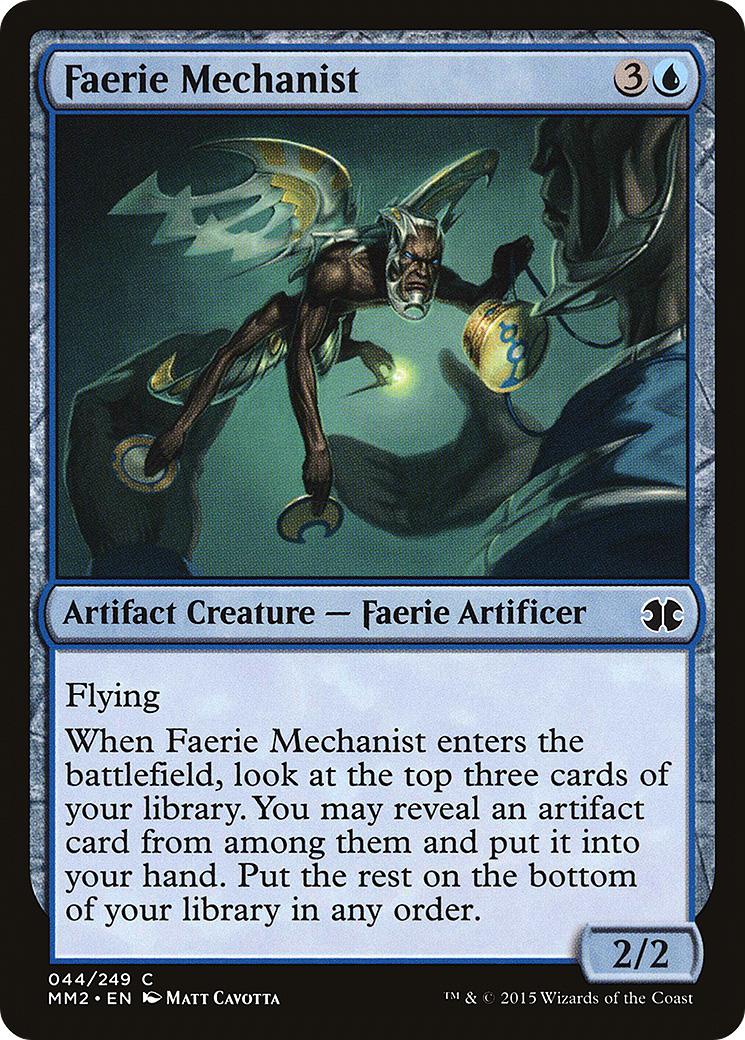 Faerie Mechanist [Modern Masters 2015]-1