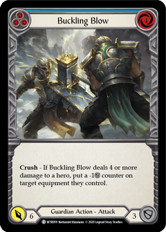 Buckling Blow (Blue) [U-WTR059] (Welcome to Rathe Unlimited)  Unlimited Rainbow Foil-2