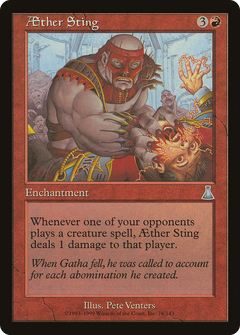 Aether Sting [Urza's Destiny]-1