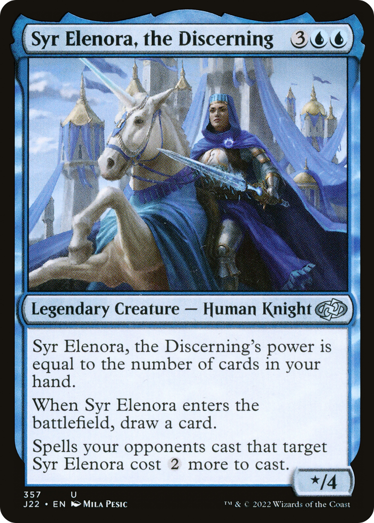 Syr Elenora, the Discerning [Jumpstart 2022]-1