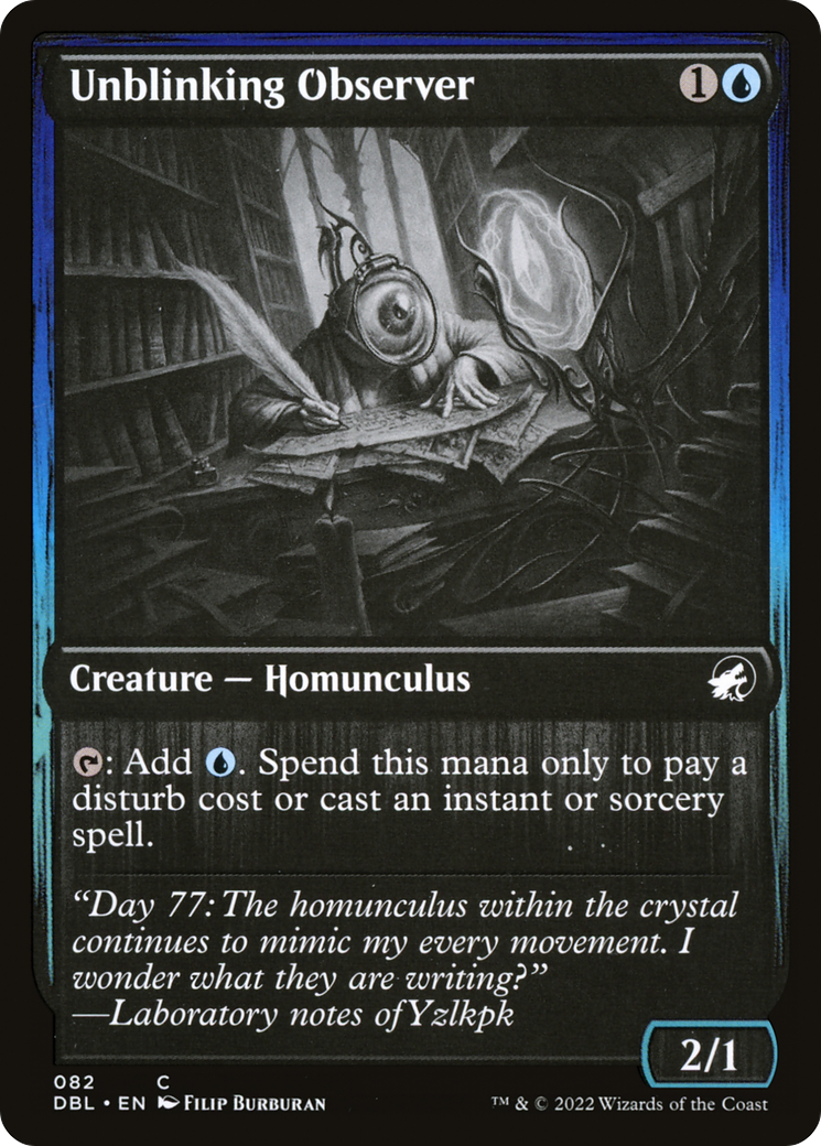 Unblinking Observer (DBL-082) - Innistrad: Double Feature-1