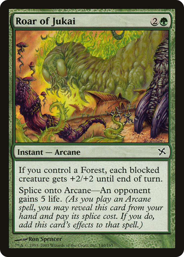 Roar of Jukai [Betrayers of Kamigawa]-1