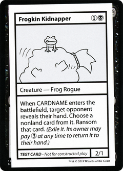 Frogkin Kidnapper (2021 Edition) [Mystery Booster Playtest Cards]-1