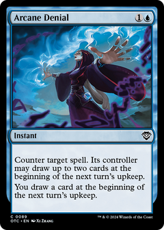 Arcane Denial [Outlaws of Thunder Junction Commander]-1