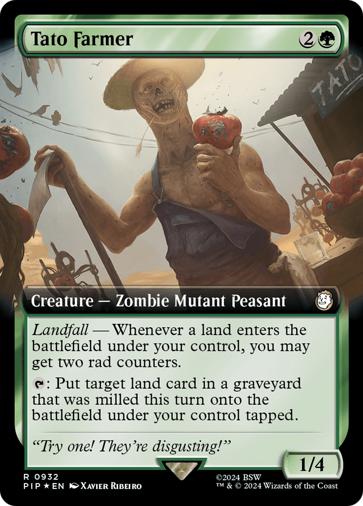 Tato Farmer (Extended Art) (Surge Foil) [Fallout]-1