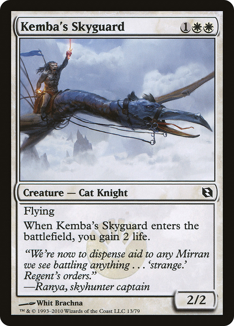 Kemba's Skyguard [Duel Decks: Elspeth vs. Tezzeret]-1