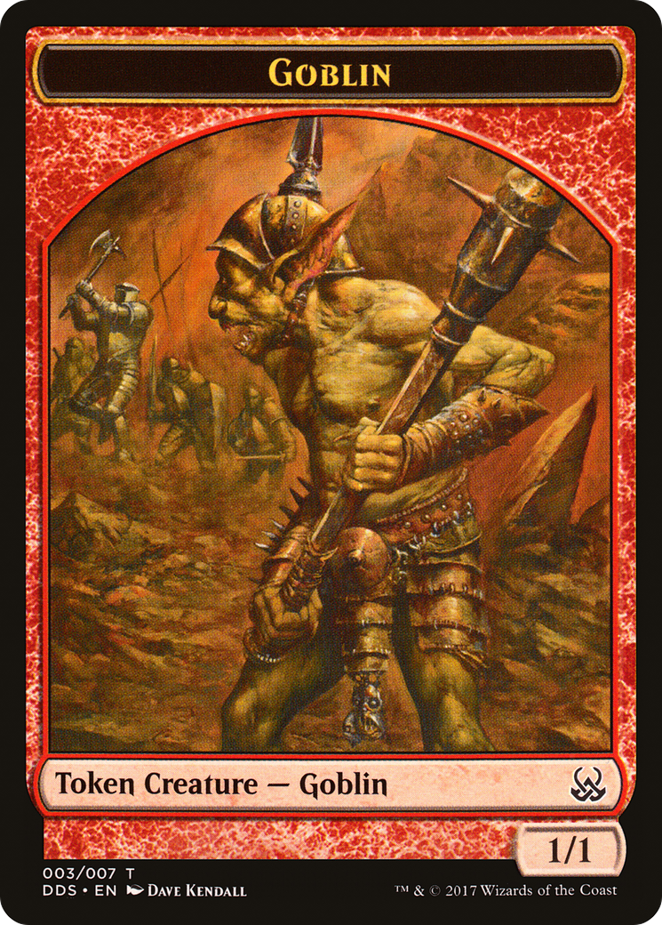 Goblin Token [Duel Decks: Mind vs. Might Tokens]-1
