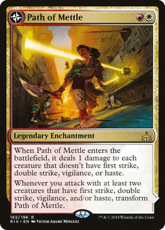 Path of Mettle // Metzali, Tower of Triumph [Rivals of Ixalan]-3