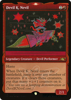 Devil K. Nevil (Showcase) (Galaxy Foil) [Unfinity]-1