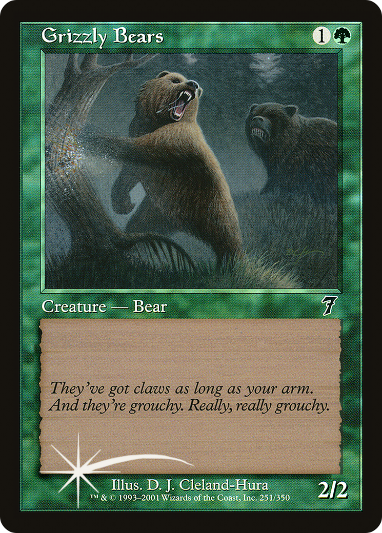 Grizzly Bears (7ED-251) - 7th Edition-1