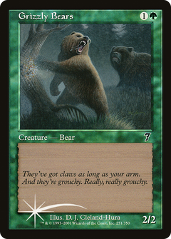 Grizzly Bears (7ED-251) - 7th Edition Foil-1